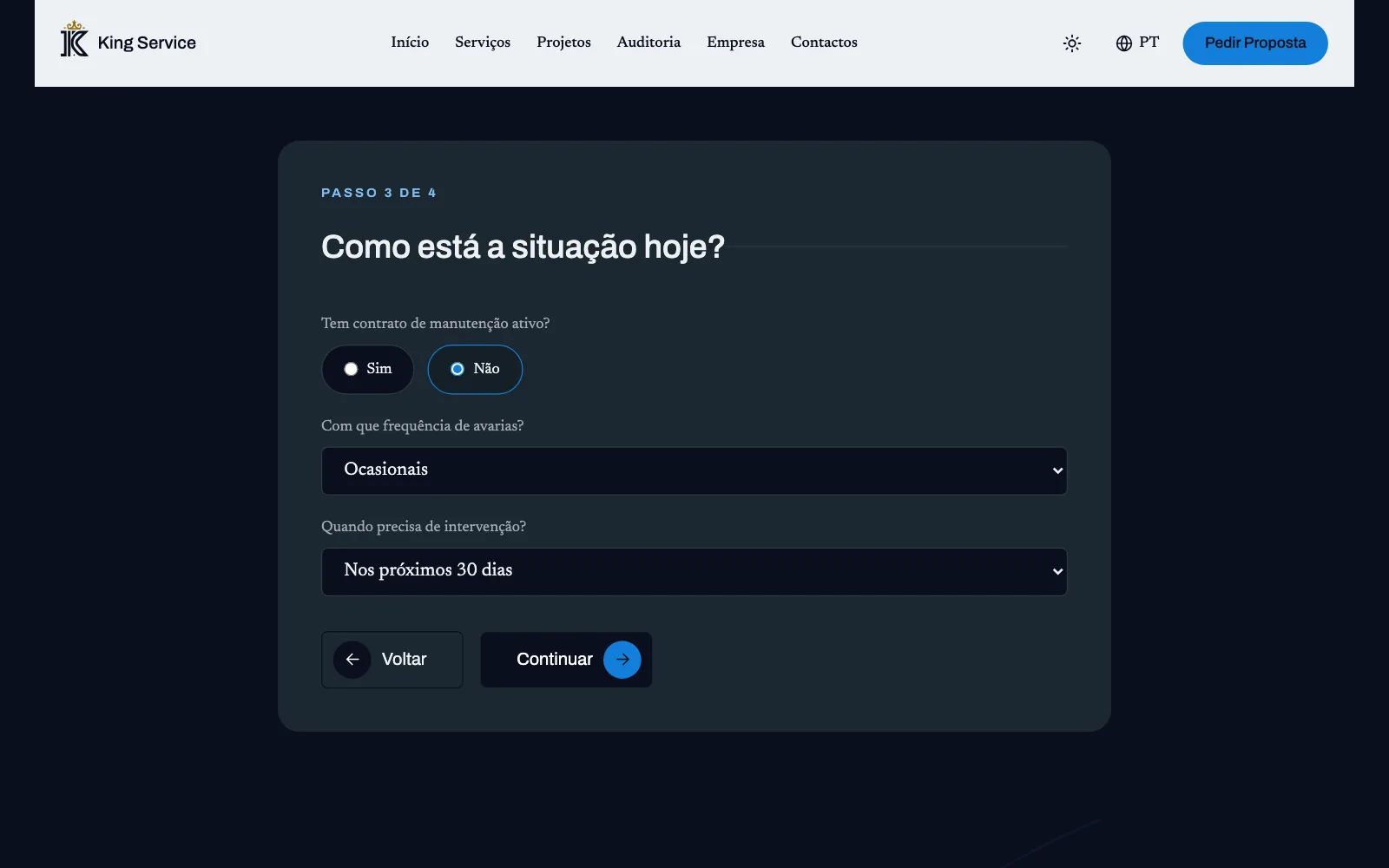 O estado da manutenção hoje