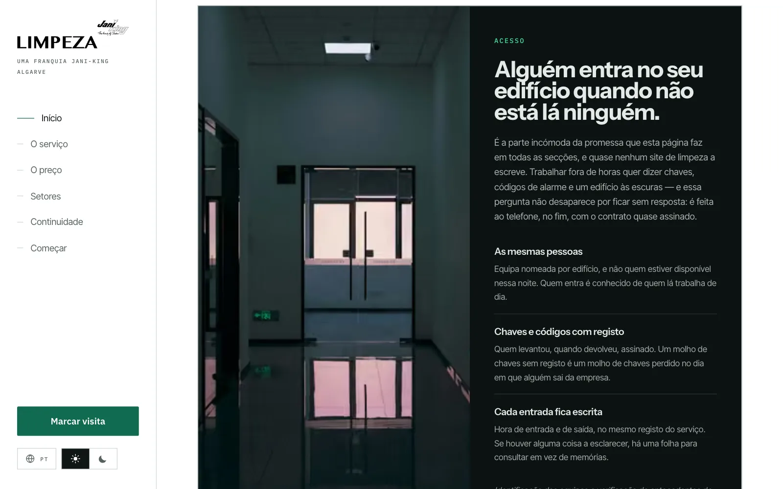 Quem entra fora de horas